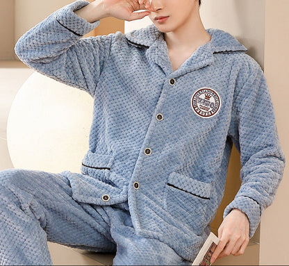Ensemble Pyjama Homme Polaire - Chaud & Confort