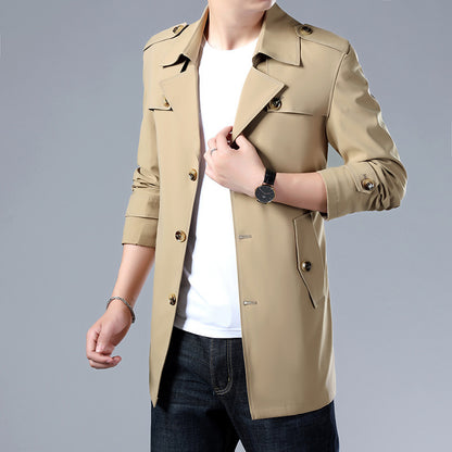 Trench-Coat Court Élégant