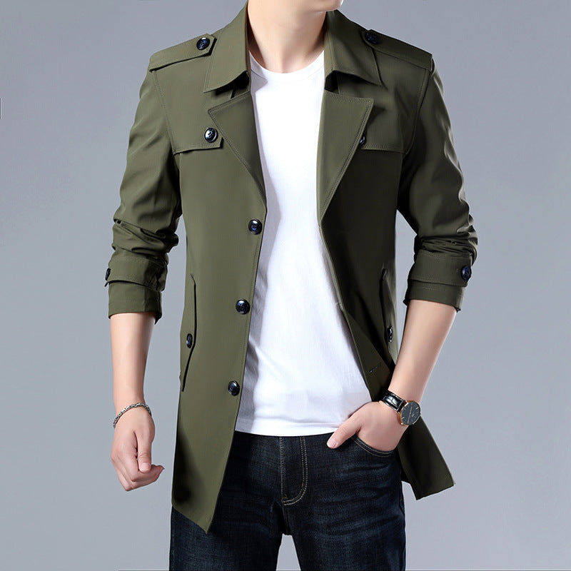 Trench-Coat Court Élégant
