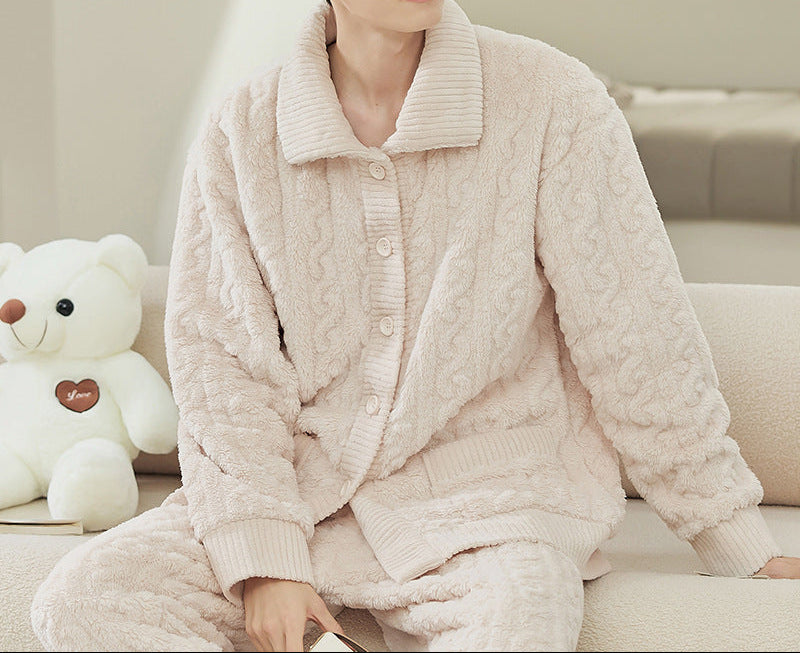 Ensemble Pyjama Homme Polaire - Chaud & Confort