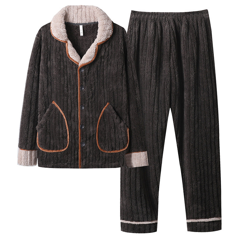 Ensemble Pyjama Homme Polaire - Chaud & Confort